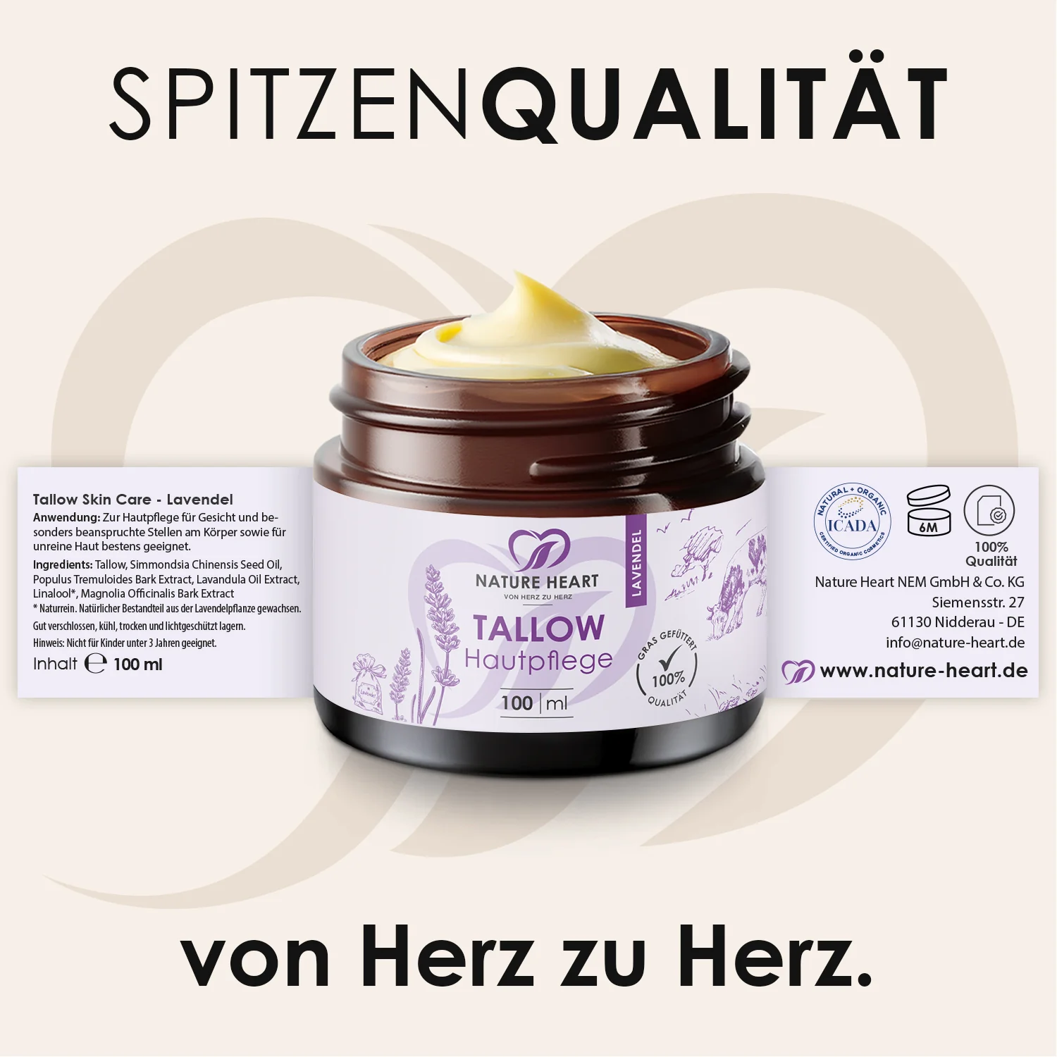 Tallow Hautpflege Lavendel - Image 3
